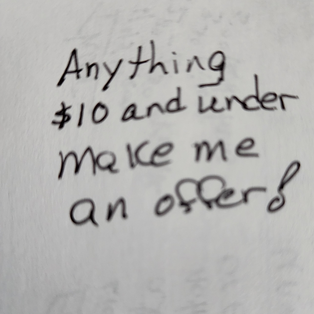 MAKE ME AN OFFER